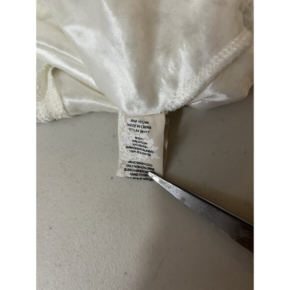 Romance Cottagecore Prairie Lace 3D Embroidery Floral Top L Regency Fairy Dainty - Picture 13 of 16